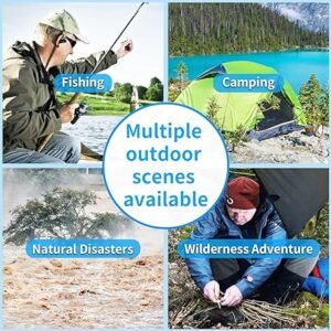 Activités extérieures variées: pêche, camping, aventure.